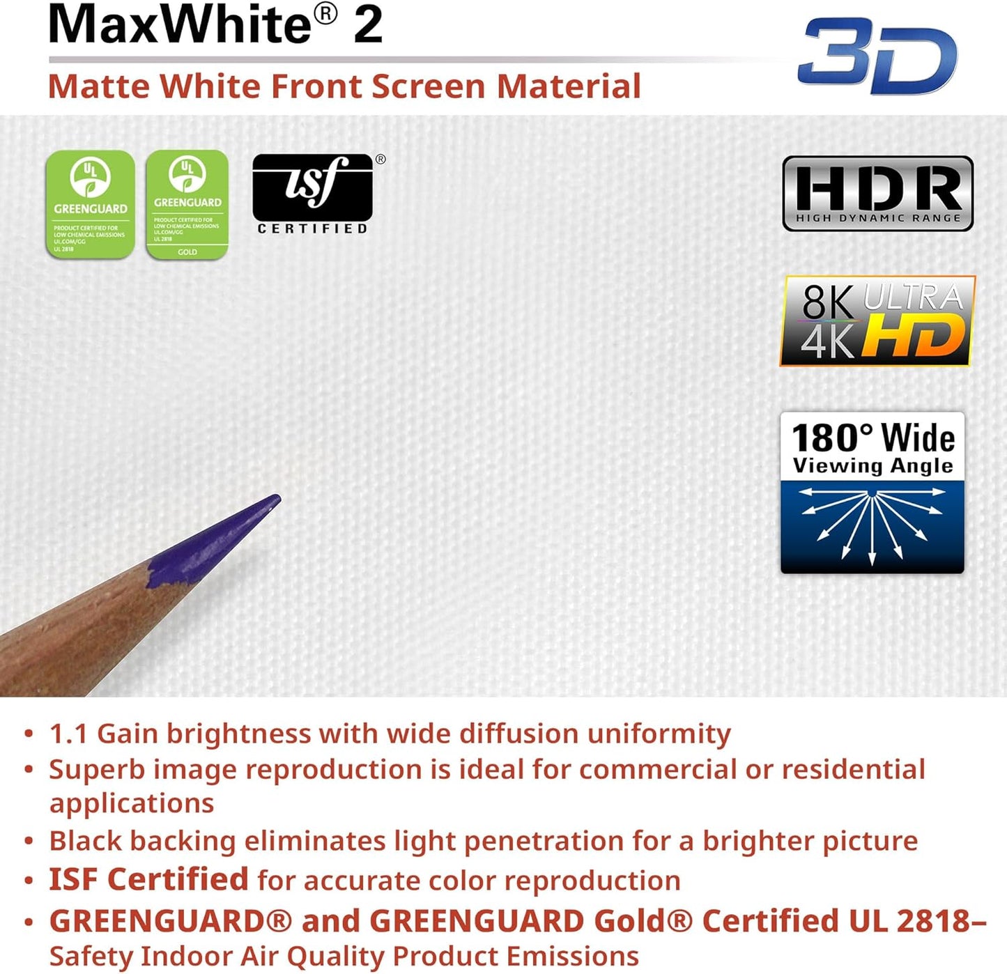 Elite Screens Manual B, 100-INCH 16:10, Manual Pull Down Projector Screen 4K / 8K Ultra HDR 3D Ready Auto-Lock Mechanism, 2-YEAR WARRANTY, M100X