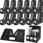 Glenmal 12 Pack Magazine Organizers Binder Organizer by Glenmal