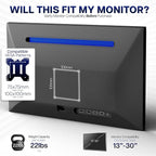 VIVO Dual Monitor Desk Mount, Holds 2 Computer Screens up to 30 inches and - Image 3