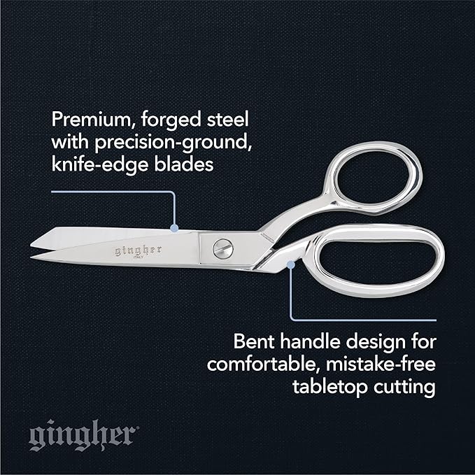 Gingher Scissors Knife-Edge Dressmaker Shears 7" - Image 2