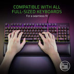 Razer Ergonomic Wrist Rest for Full-Sized Keyboards: Anti-Slip Rubber Base - Image 4