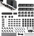 EUREKA ERGONOMIC Metal 316 PCS Cable Management Organizer Kit Cable Raceways by EUREKAERGONOMIC