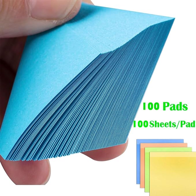 Trailmaker Sticky Notes Bulk Set, 3x3 Self Stick Memo Pads - Image 4