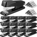 AmazingSpark 12 Pack Staplers for Desk by Unknown