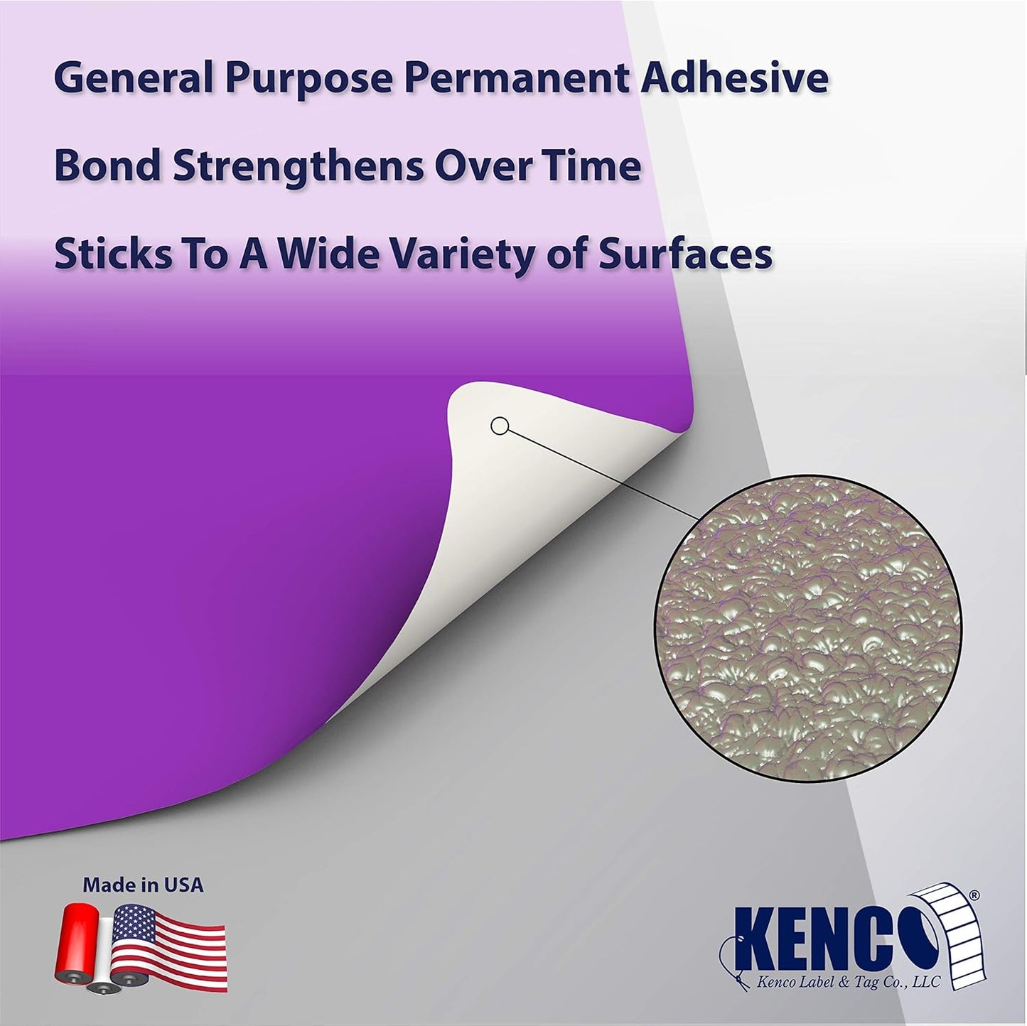 4" X 6" Direct Thermal Perforated Stickers Labels for Shipping Labels, Inventory, and Color Coding - Compatible with Zebra, Rollo, Godex and More (Purple, Pallet)