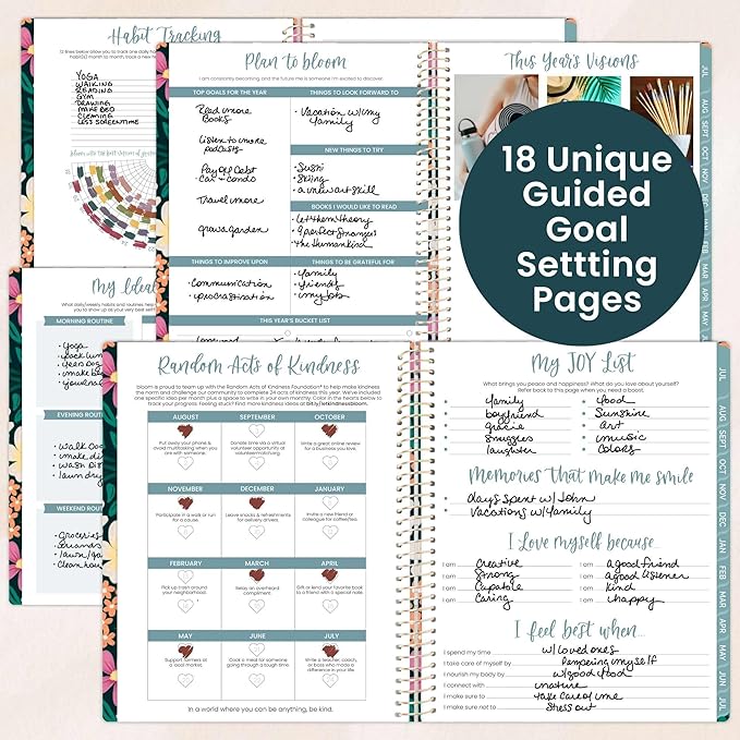 bloom daily planners 2026-2027 Planner 13 Month Academic Organizer - Image 4
