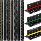 Macarrie 10 Pcs Architectural Scale Ruler 12" Architect Engineers Scale by Macarrie