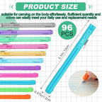 Ctosree 96 Pcs Retractable Mechanical Eraser Bulk Portable Pen Erasers - Image 3