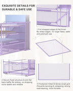 WALI Desk File Organizer, 4 Tier Desktop Paper Letter Tray Organizer - Image 5