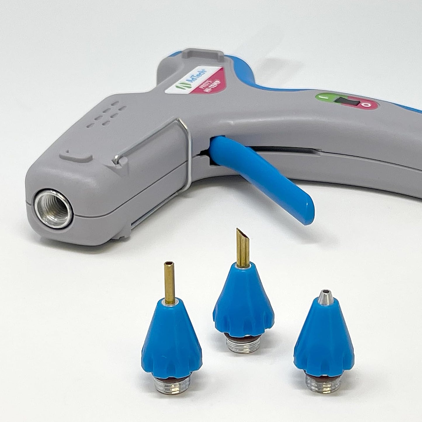 AdTech Pro 75 Full Size Hot Glue Gun Kit - Includes 3 Nozzles & Features Artistick Stringless Hot Glue Sticks, 75-Watt Powerful Heater, Ergonomic Design