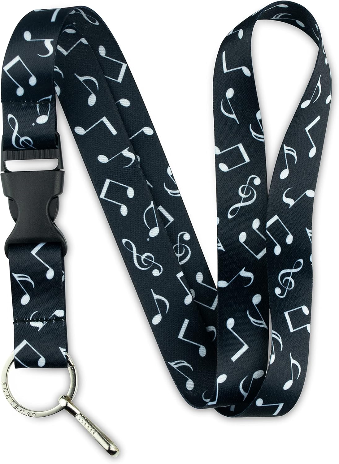 Limeloot Lanyard for Keys, ID Badge, Accessories | Neck Lanyard for Men and Women with Quick Release Buckle and Flat Ring
