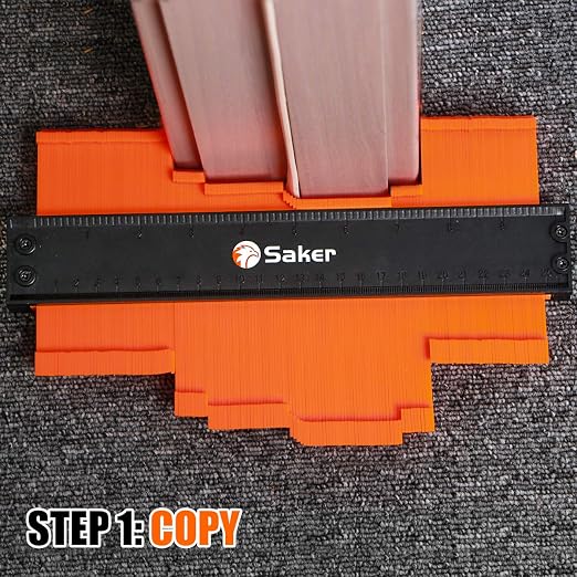 Saker Contour Gauge Duplication-Adjustable Lock-Precisely Copy Irregular - Image 3
