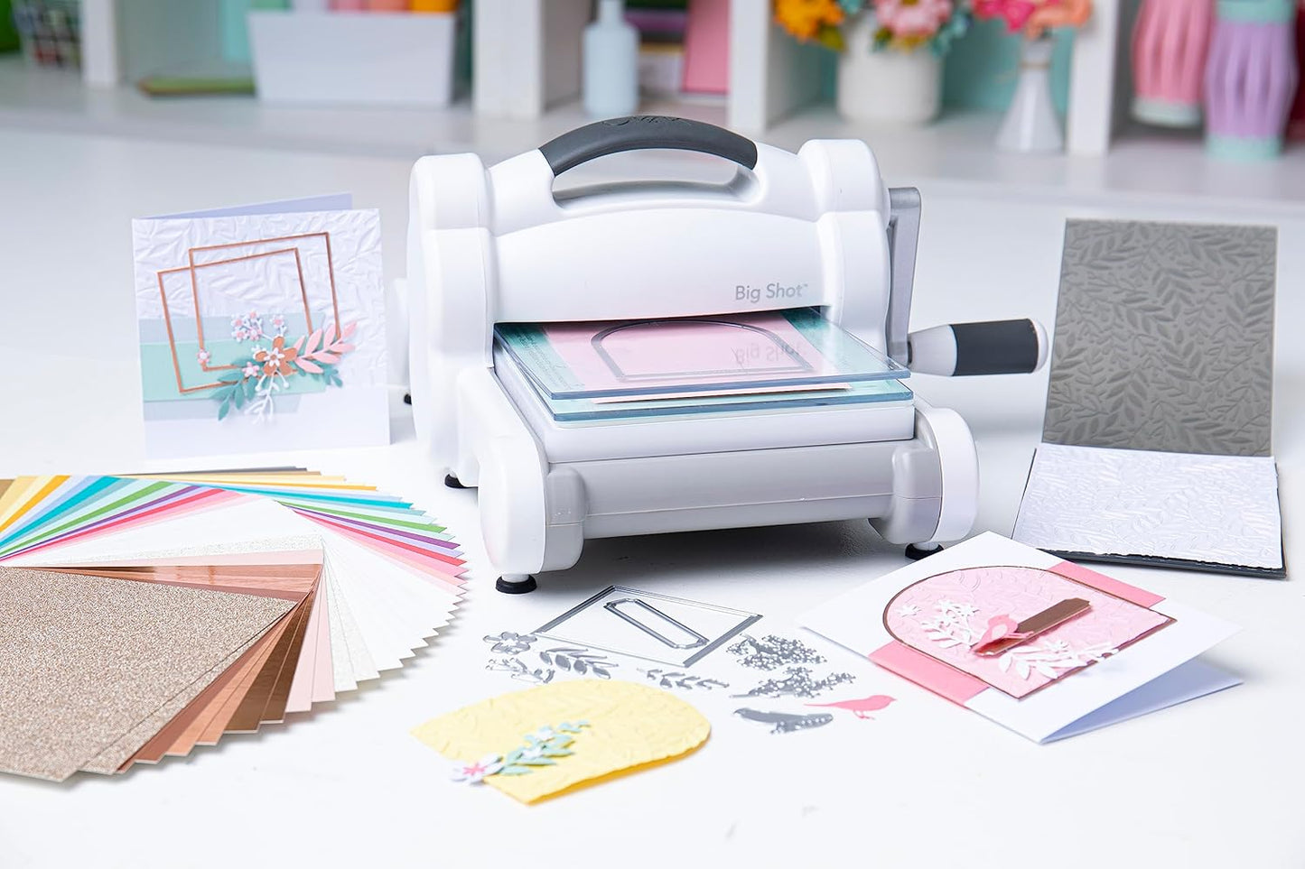 Sizzix Big Shot Starter Kit (6"), White/Grey