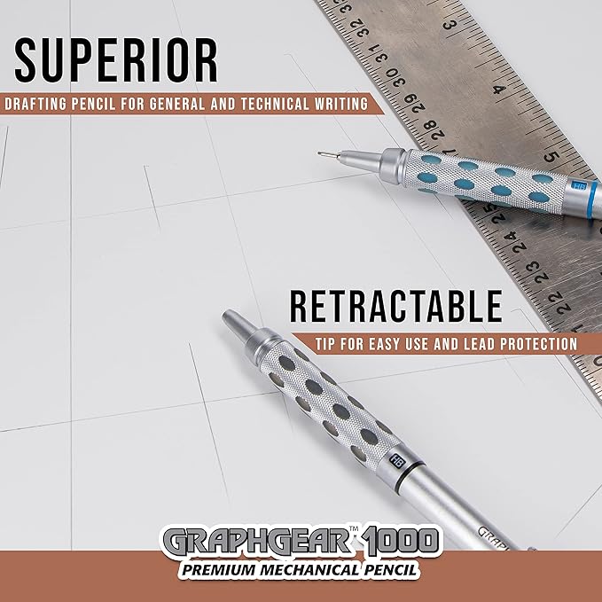 Pentel Arts GraphGear 1000 Mechanical Pencil Premium Gift Set - Image 3