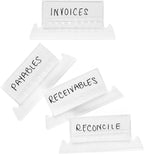 Blue Summit Supplies 50 Legal Size Hanging File Folders, 1/5 Cut Adjustable Tabs - Image 7