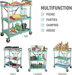 Olympia Tools 89-353 Pack N Roll Collapsible Service Cart, 300LB Capacity - Image 7