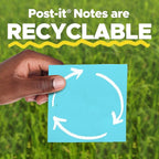 Post-it Notes, 4 in x 6 in, 2 Pack, 10 Pads, 100 Sheets per Pad, 1000 Sheets - Image 7