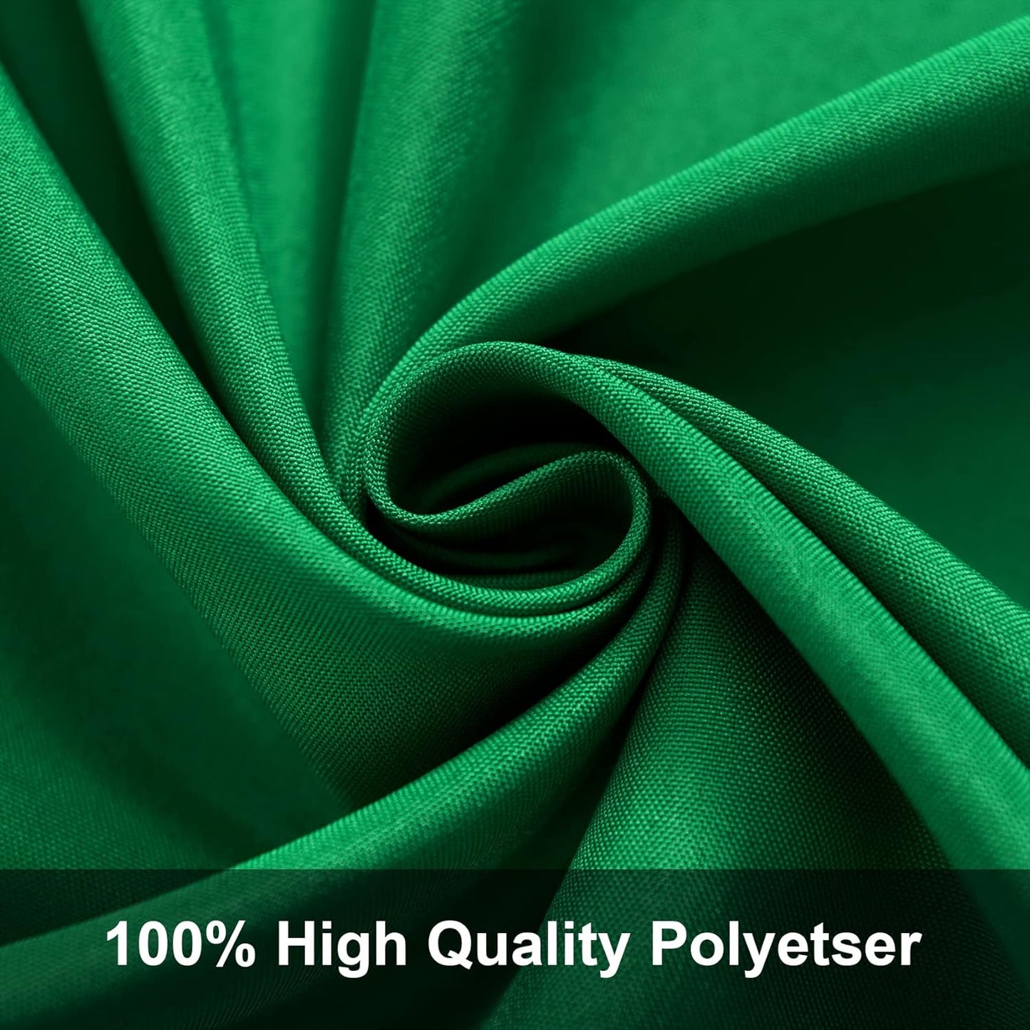 Joccun 7X10FT Green Backdrop Background for Photography,Polyester Backdrop Curtain Background Screen for Photography,Photoshoot,Video Recording,Studio(7X10ft,Green)