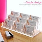 HeZone Business Card Holder for Desk - Image 4