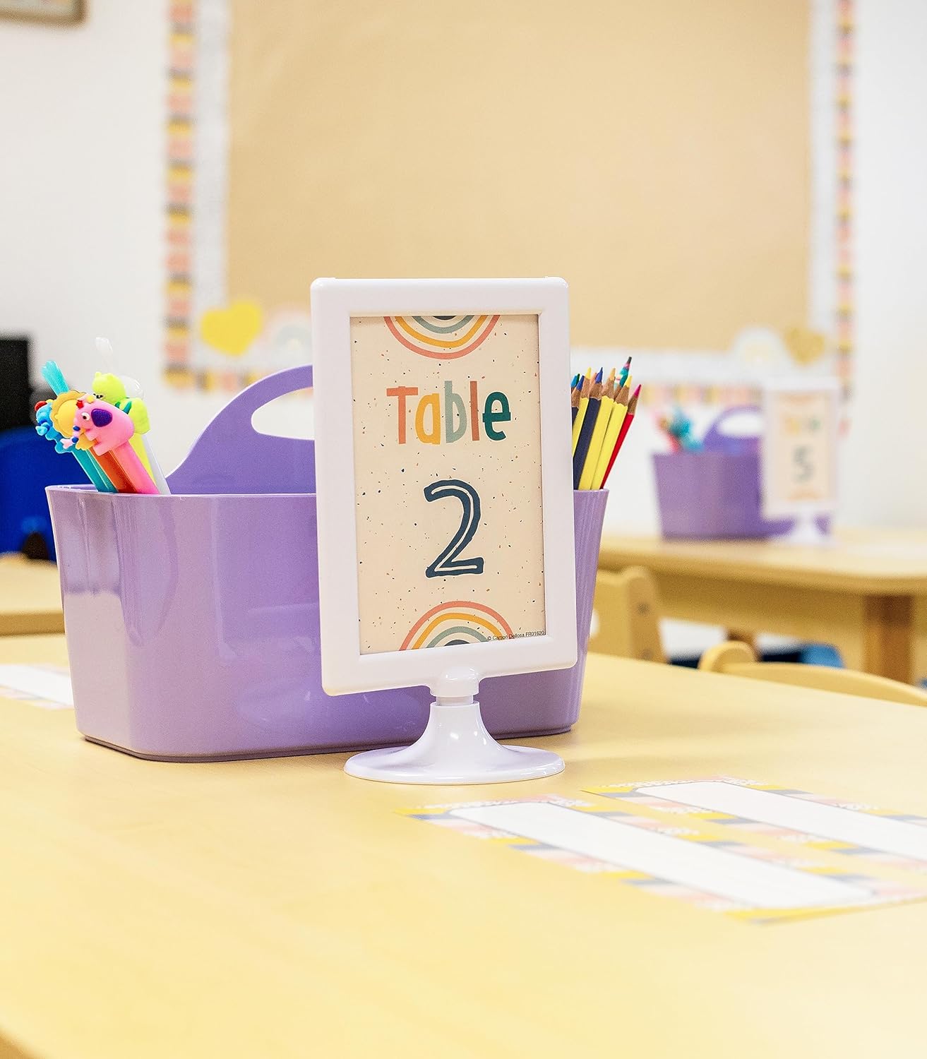 Carson Dellosa We Belong 36PC Name Labels for Kids, Boho Tags for Labeling Classroom, School Supplies, Desk Organizer, and Locker Organization, Teacher Decor