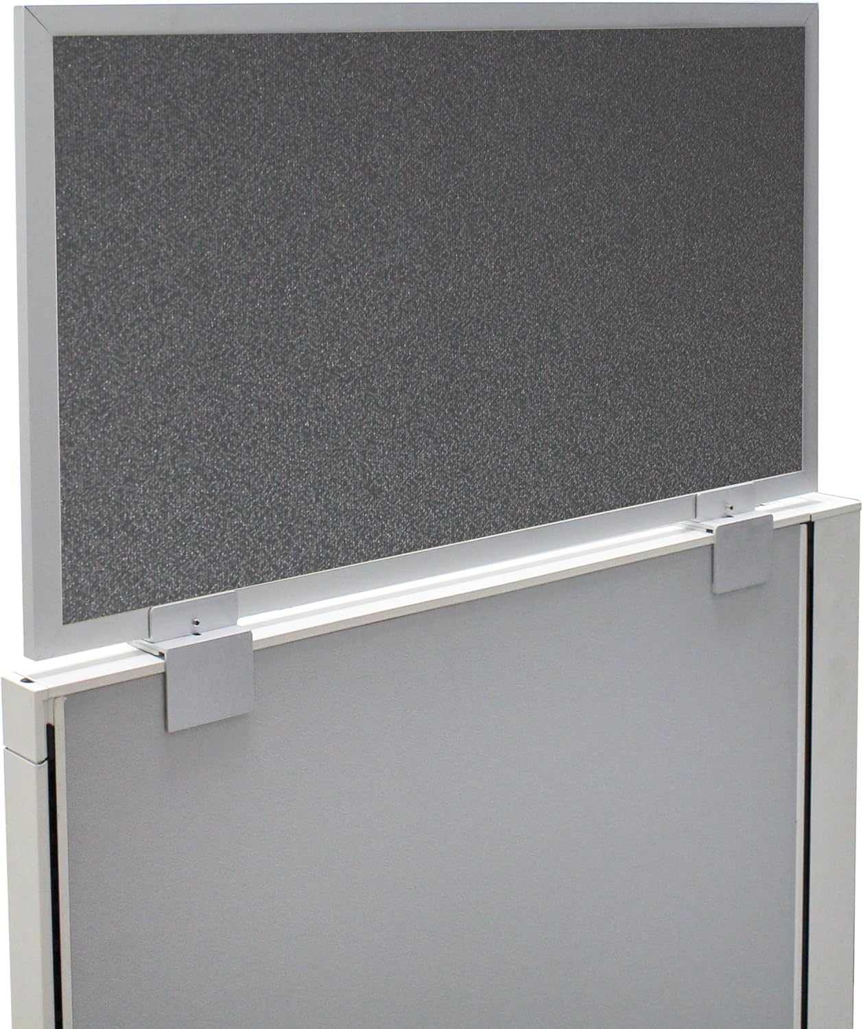 OBEX Acoustical Cubicle Privacy Screen Extender Desk Panel & Office Divider, Add Separation & Block Noise, 24" x 30", Graphite