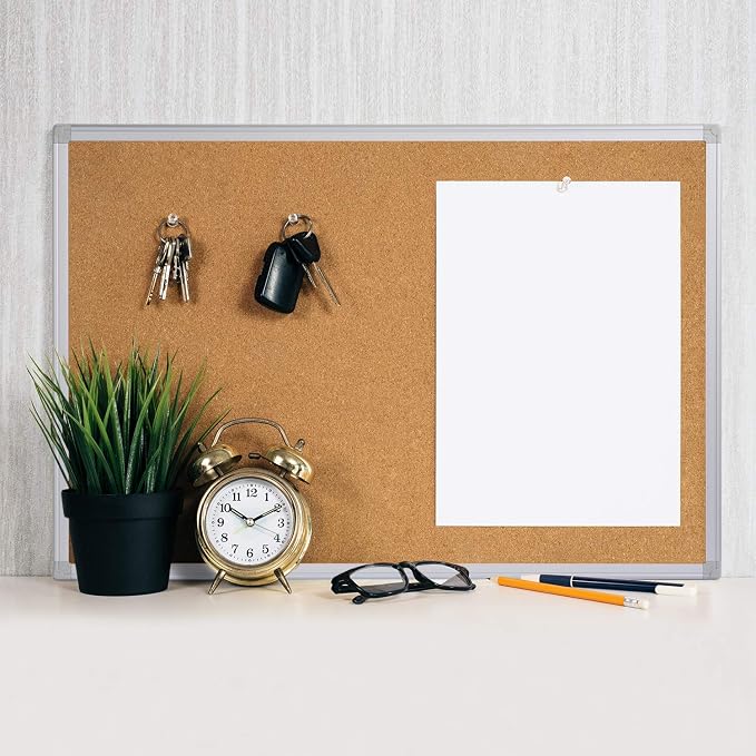 Cork Board Bulletin Board 24 x 36, Office Board - Image 2