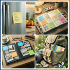 Eaasty 16 Pack Mini Sticky Notes Book Set - Image 7