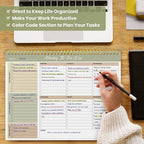 Weekly To Do List Notepad with 52 Undated Sheets（8.5"×11"）6 Pack - Image 7
