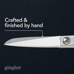 Gingher 5" Fabric Scissors, Premium Forged Steel Fabric Shears, Sharp Knife - Image 4