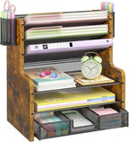 DAOUTIME 6-Tier Mesh Desk Organizer by DAOUTIME
