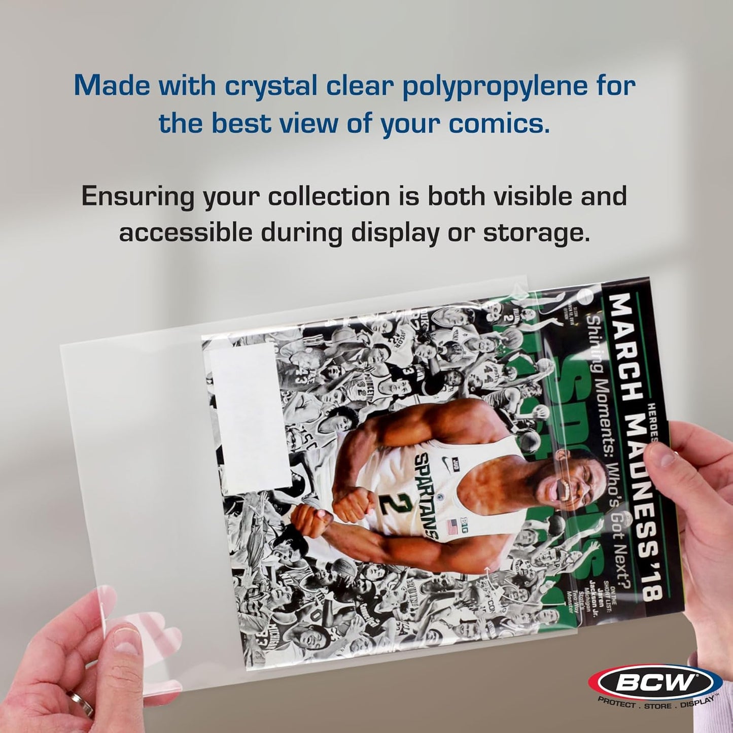BCW Thick Resealable Magazine Bags - Pack of 200 | Acid-Free, Clear Polypropylene Sleeves for Archival-Quality Storage of Collectible Magazines | Protect Your Valuable Comic Book Collection