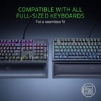 Razer Ergonomic Wrist Rest Pro for Full-Sized Keyboards: Cooling Gel Infused - Image 4