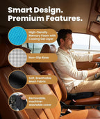 Everlasting Comfort Doctor Recommended Memory Foam Seat Cushion - Image 6
