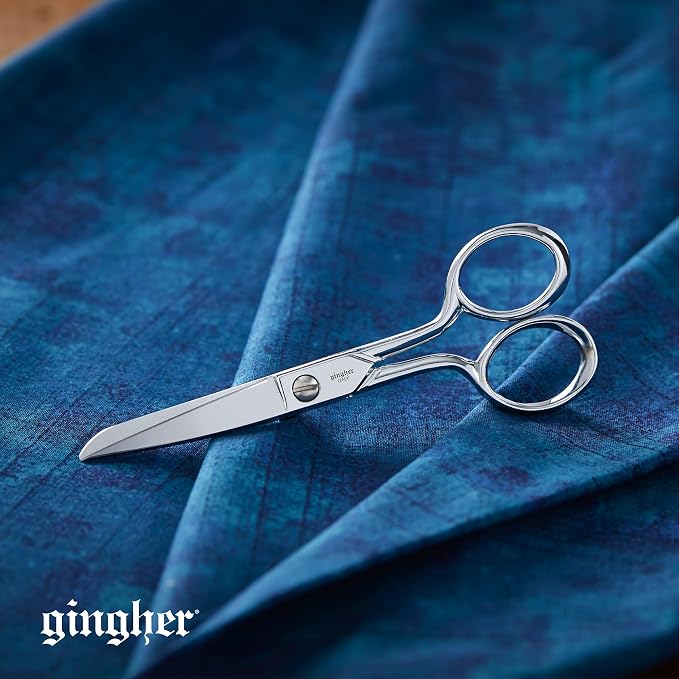 Gingher 5" Fabric Scissors, Premium Forged Steel Fabric Shears, Sharp Knife - Image 8