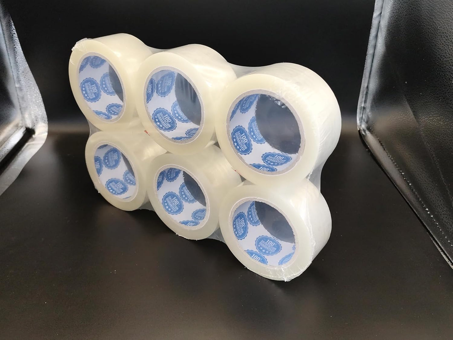 2 Inch x 110 Yards Packing Tape（36 Rolls）, Clear Shipping Tape for Boxes, Strong Adhesive for Packaging, Sealing, Moving, Storage，Lightweight Packing