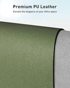 Aothia Faux Leather Desk Mat - Image 2