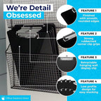 Black Plastic Clipboards Multipack - Image 2