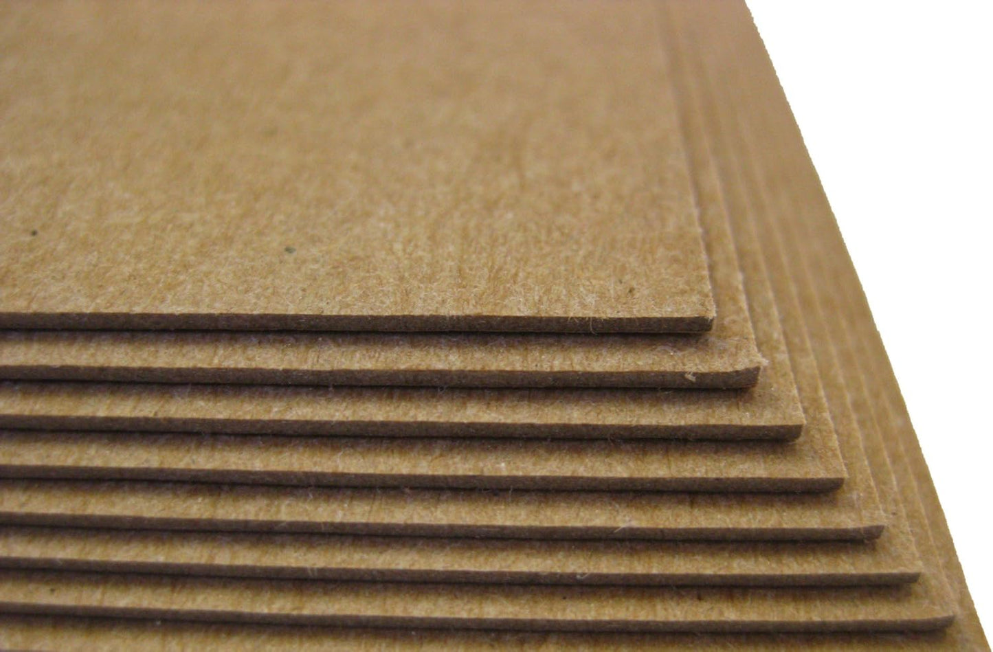 25 Sheets Chipboard 46pt (Point) 12 X 12 Inches Medium Weight Scrapbook Size .046 Caliper Thickness Cardboard Craft|Packaging Brown Kraft Paper Board