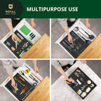 Luxury Bamboo Kitchen Drawer Organizer - Image 8