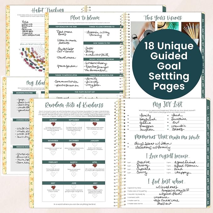 bloom daily planners 2026-2027 Planner 13 Month Academic Year Organizer - Image 4
