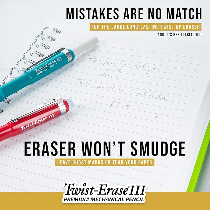 Pentel Twist-Erase III Mechanical Pencil - Image 5