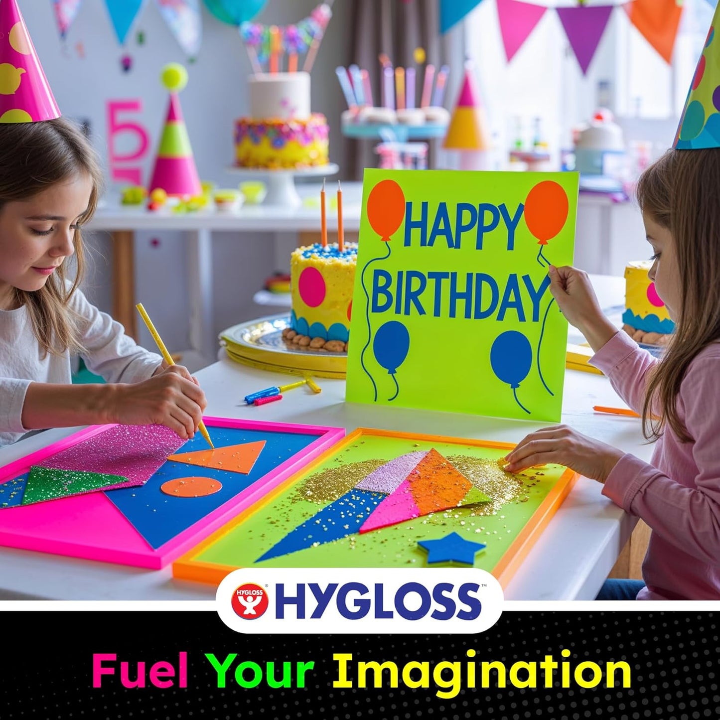 Hygloss Medium Poster Board 11x14 - 25 Neon Red Single Color Poster Boards Bulk Pack - 10 Pt. Thickness Colored Poster Board Paper for Projects, Signs, Displays - Posterboard Multipack 11" x 14"