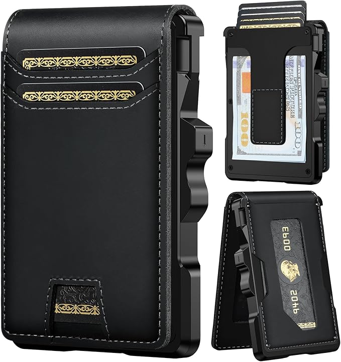 furid Genuine Leather Wallet for Men: Slim RFID Minimalist Wallets by FURID