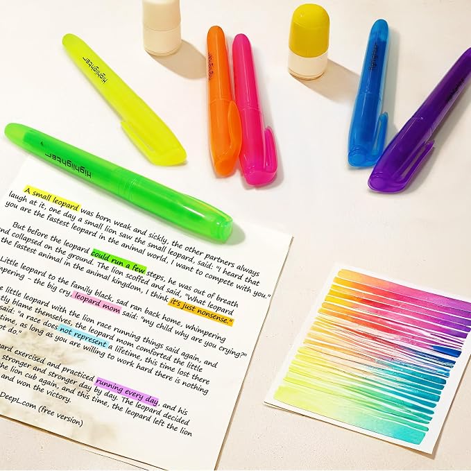 120 Pieces Highlighter Bulk Assorted Colors Highlighter Markers Chisel Tip - Image 5