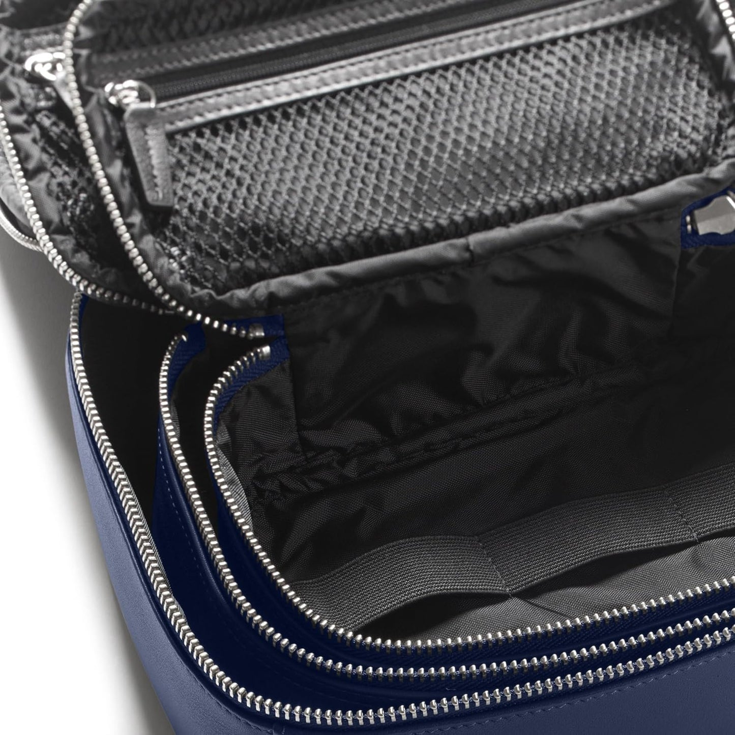 Leatherology Navy Blue Nested Travel Organizer Trio