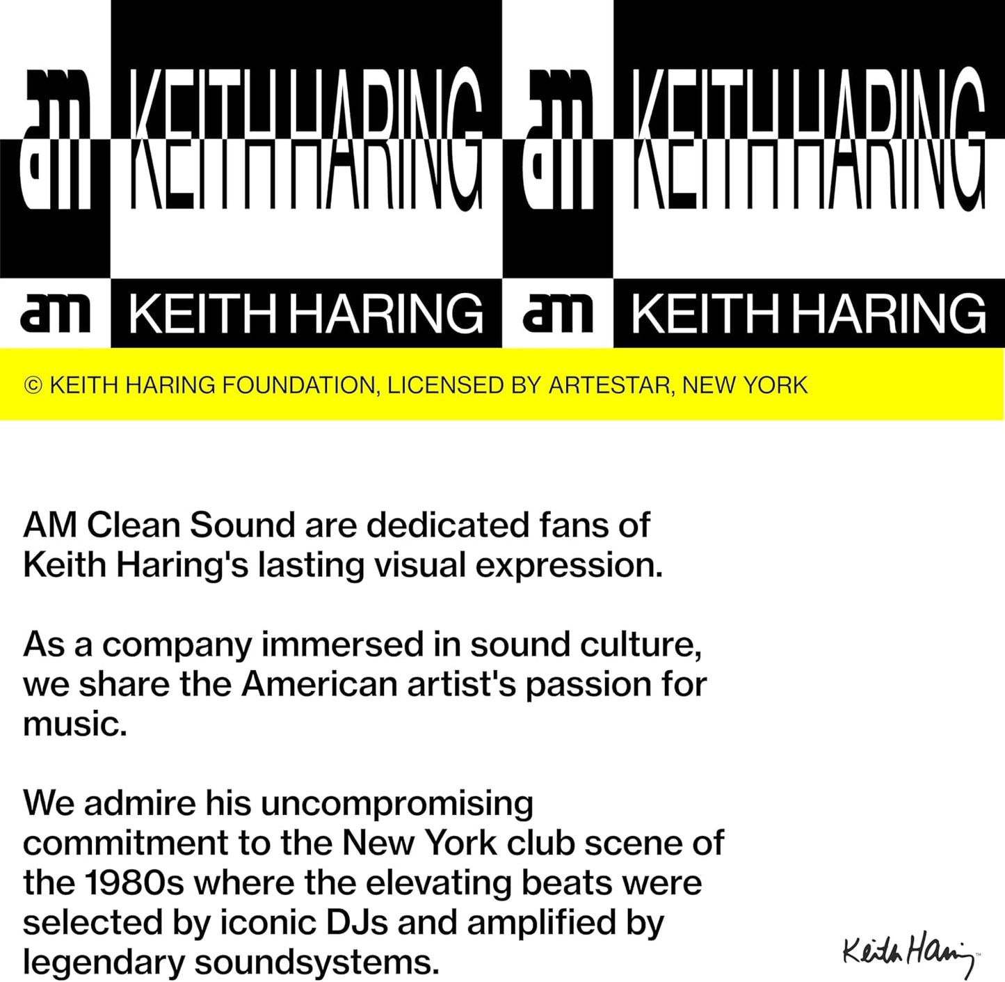 am Vinyl Record Cleaner Brush – Ultra-Fine Carbon Fiber Anti-Static Brush for Vinyl Records – Must-Have Record Player Accessory for Removing Dust, Reducing Friction & Preserving LP Sound, Keith Haring