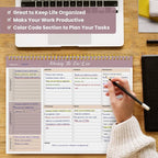 Weekly To Do List Notepad with 52 Undated Sheets（8.5"×11"）6 Pack - Image 7