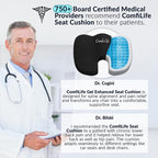 ComfiLife Premium Gel & Memory Foam Seat Cushion – Doctor Recommended Office - Image 3