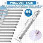 Ctosree 96 Pcs Retractable Mechanical Eraser Bulk Portable Pen Erasers - Image 2