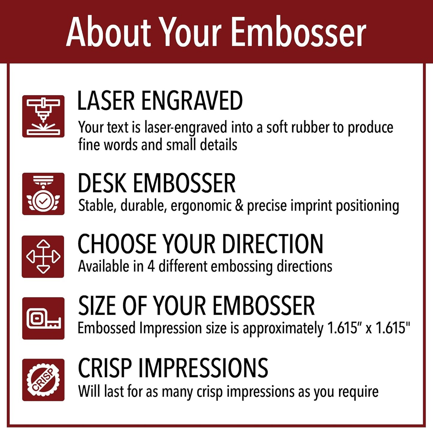 from The Library of Embossers & Stamps for Fantasy Book Readers | Custom Embosser | Custom Stamp | Ex Libris | Elevate Your Fantasy Collection of Stories and Novels (Design 13, Embosser)